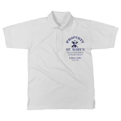 Property of St Mary's Maintenance Department (UK) Classic Adult Polo Shirt