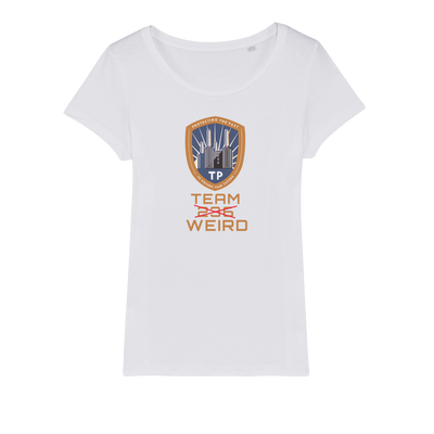 Time Police Team Weird (UK) Organic Jersey Womens T-Shirt