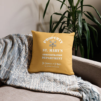 Property of St Mary's Administration Department Cushion Cover (Europe & USA)