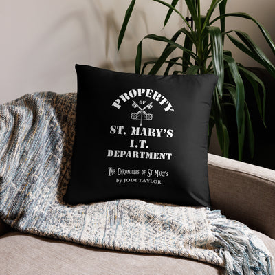 Property of St Mary's I.T. Department Cushion Cover (Europe & USA)