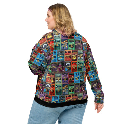 The Chronicles of St Mary's Covers Collection Unisex Bomber Jacket up to 3XL (Europe & USA)