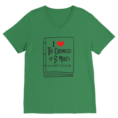 I Love the Chronicles of St Mary's (UK) Classic V-Neck T-Shirt