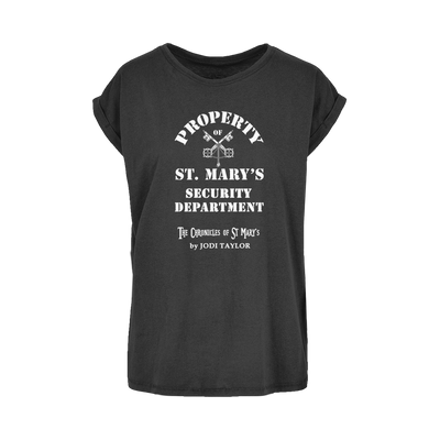 Property of St Mary's Security Department (UK) Women's Extended Shoulder T-Shirt XS-5XL