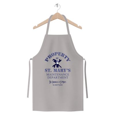 Property of St Mary's Maintenance Department (UK) Premium Jersey Apron