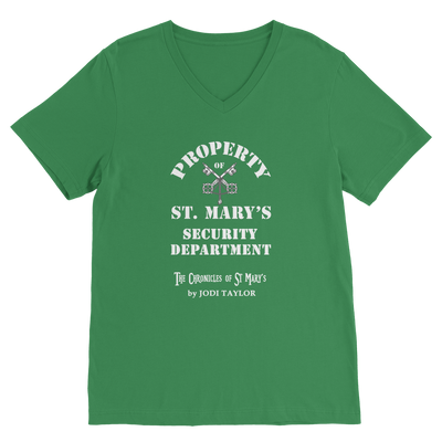 Property of St Mary's Security Department (UK) Classic V-Neck T-Shirt