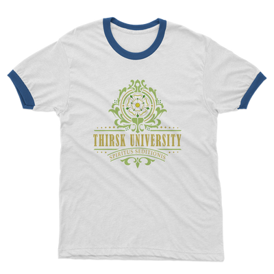 Thirsk University (UK) Adult Ringer T-Shirt