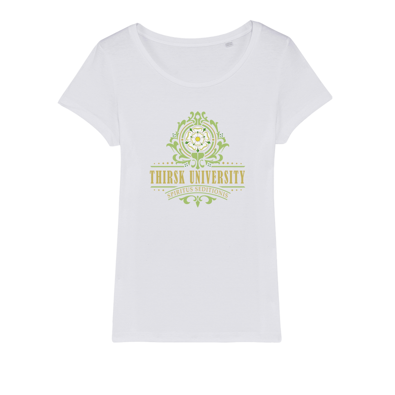 Thirsk University (UK) Organic Jersey Womens T-Shirt