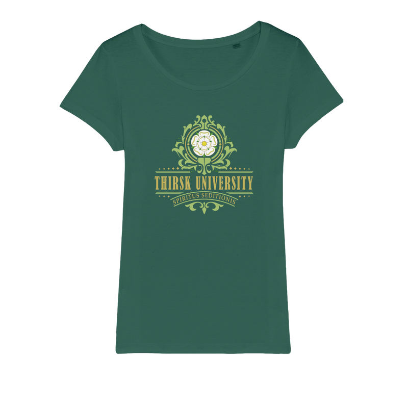 Thirsk University (UK) Organic Jersey Womens T-Shirt