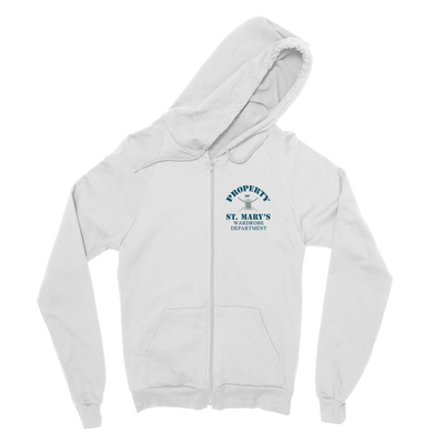 Property of St Mary's Wardrobe Department (UK) Classic Adult Zip Hoodie