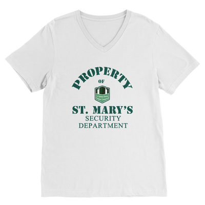 Property of St Mary's Security Department (UK) Classic V-Neck T-Shirt