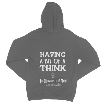 Having A Bit Of A Think Classic Adult Zip Hoodie