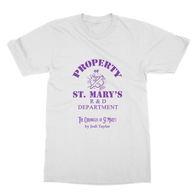 Property of St Mary's R&D Department (UK) Classic Adult T-Shirt up to 5XL