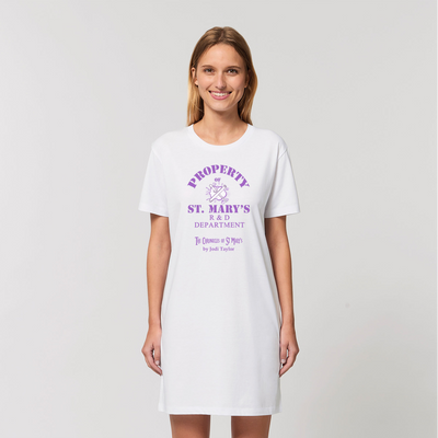 Property of St Mary's R&D Department (UK) Organic T-Shirt Dress