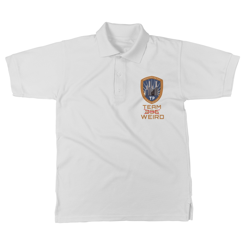 Time Police Team Weird (UK) Classic Adult Polo Shirt