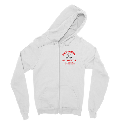 Property of St Mary's Kitchen Department (UK) Classic Adult Zip Hoodie