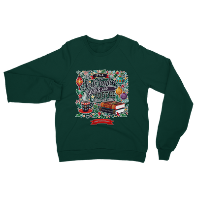 It's a Christmas Books and Coffee Kind of Day (UK) Classic Adult Sweatshirt up to 5XL