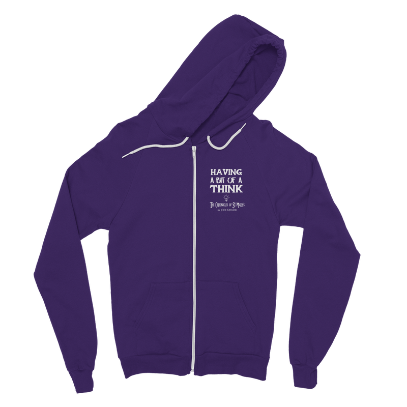 Having A Bit Of A Think Classic Adult Zip Hoodie