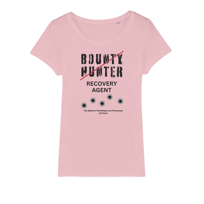 Smallhope and Pennyroyal Bounty Hunter - Recovery Agent (UK) Organic Jersey Womens T-Shirt