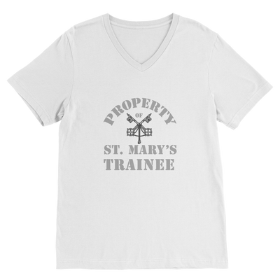 Property of St Mary's Trainee Department (UK) Classic V-Neck T-Shirt