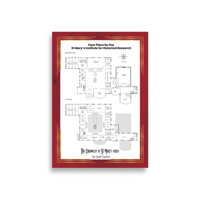 St Mary's Institute Floor Plans Poster (UK, Europe, USA)