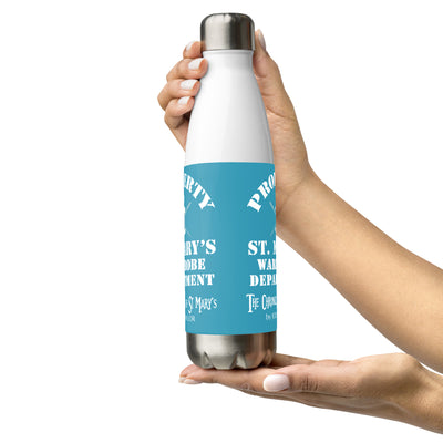 Property of St Mary's Wardrobe Department Stainless steel water bottle (Europe & USA)