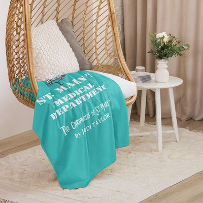 Property of St Mary's Medical Department Sherpa blanket in 3 sizes (Europe & USA)