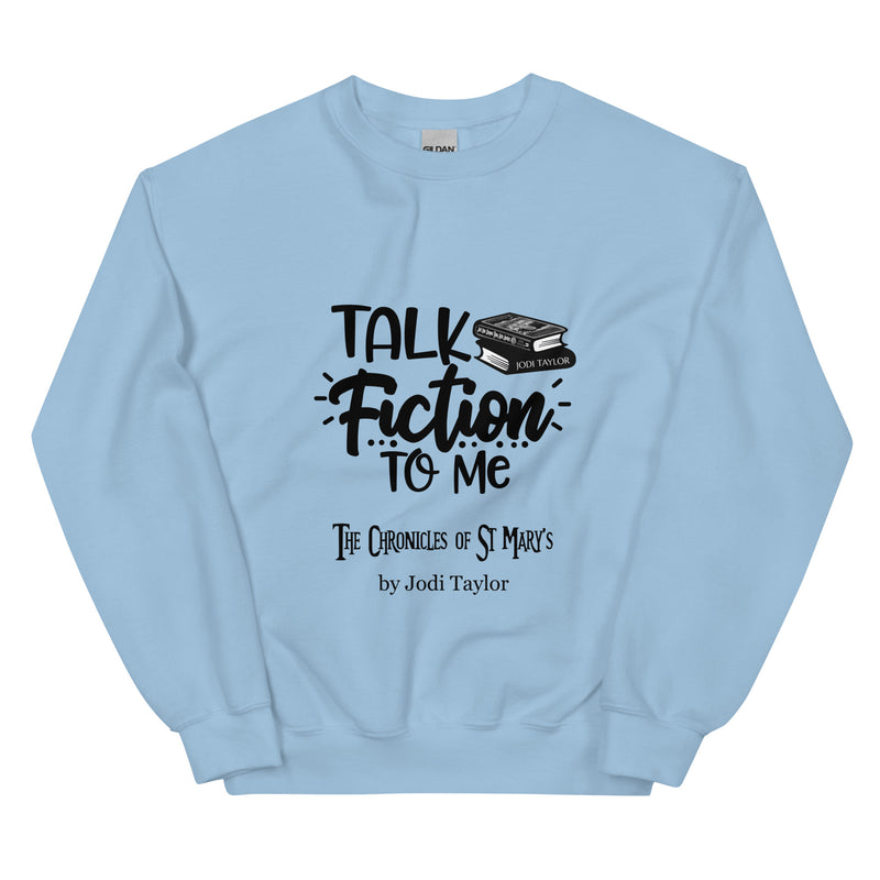 Talk Fiction To Me Unisex Sweatshirt up to 5XL (UK, Europe, USA, Canada and Australia)