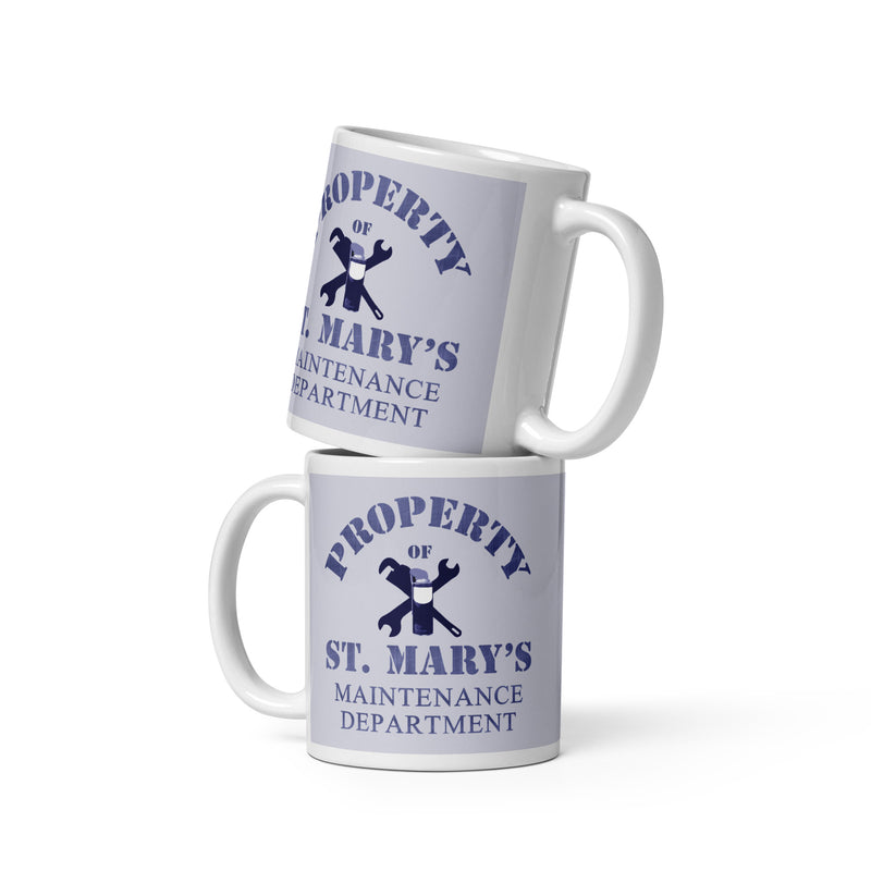 Maintenance Department Mug available in three sizes (UK, Europe, USA, Canada, Australia)